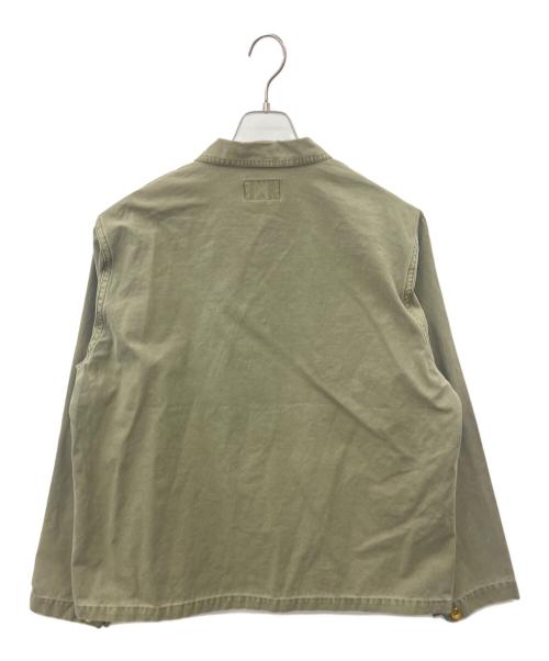 Schott（ショット）Schott (ショット) Schott　コットンバックサテン カバーオール グリーン サイズ:Mの古着・服飾アイテム