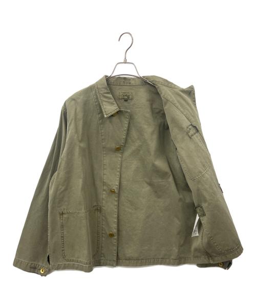 Schott（ショット）Schott (ショット) Schott　コットンバックサテン カバーオール グリーン サイズ:Mの古着・服飾アイテム