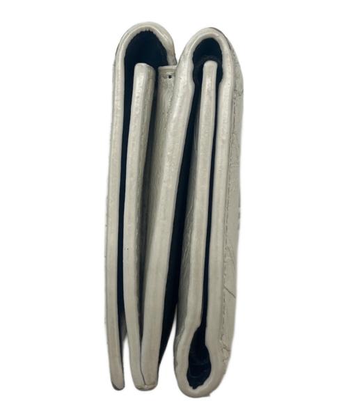 BALENCIAGA（バレンシアガ）BALENCIAGA (バレンシアガ) adidas (アディダス) BALENCIAGA × adidas  3つ折り財布 ホワイト×ブラックの古着・服飾アイテム