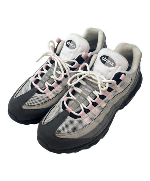 NIKE（ナイキ）NIKE (ナイキ) NIKE AIR MAX 95 PREMIUM グレー×ピンク サイズ:27.5の古着・服飾アイテム