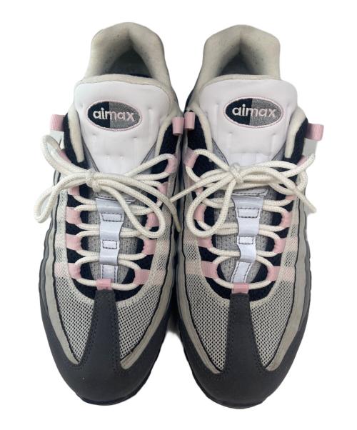 NIKE（ナイキ）NIKE (ナイキ) NIKE AIR MAX 95 PREMIUM グレー×ピンク サイズ:27.5の古着・服飾アイテム