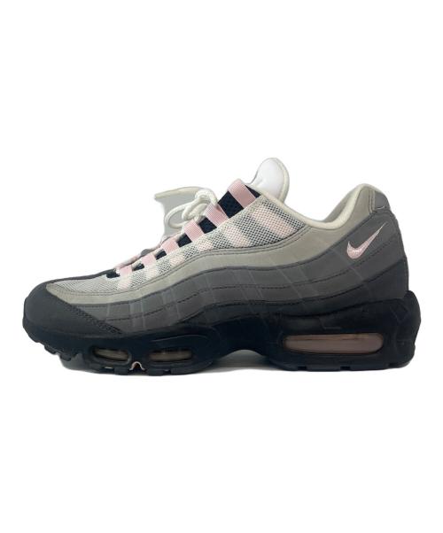 NIKE（ナイキ）NIKE (ナイキ) NIKE AIR MAX 95 PREMIUM グレー×ピンク サイズ:27.5の古着・服飾アイテム