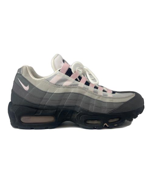 NIKE（ナイキ）NIKE (ナイキ) NIKE AIR MAX 95 PREMIUM グレー×ピンク サイズ:27.5の古着・服飾アイテム