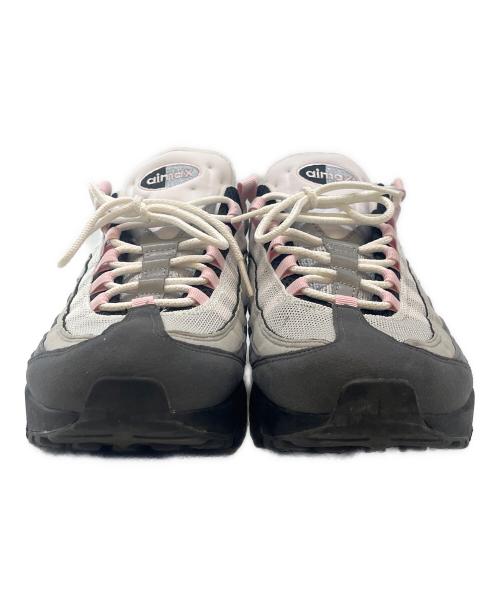 NIKE（ナイキ）NIKE (ナイキ) NIKE AIR MAX 95 PREMIUM グレー×ピンク サイズ:27.5の古着・服飾アイテム