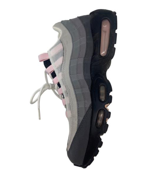 NIKE（ナイキ）NIKE (ナイキ) NIKE AIR MAX 95 PREMIUM グレー×ピンク サイズ:27.5の古着・服飾アイテム