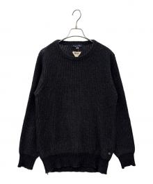 original Blues×Ron Herman（オリジナルブルース×ロンハーマン）の古着「ORIGINAL BLUES　Ron Herman　厚手ニット」｜ブラック