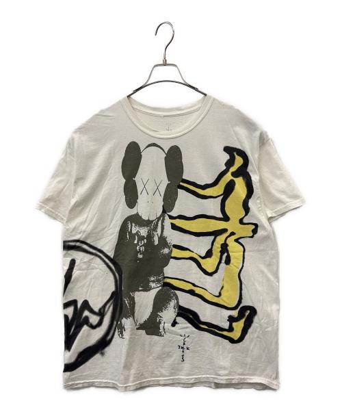 cactus jack（カクタス・ジャック）cactus jack (カクタス・ジャック) CACTUS JACK　半袖カットソー ホワイト サイズ:Lの古着・服飾アイテム