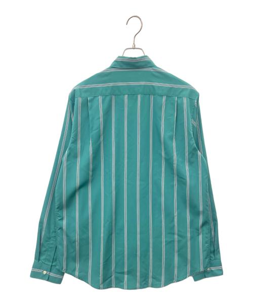 SUPREME（シュプリーム）SUPREME (シュプリーム) Supreme　ストライプ　長袖シャツ　19AW グリーン サイズ:Lの古着・服飾アイテム