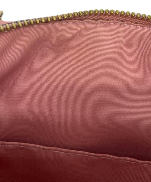 COACH（コーチ）COACH (コーチ) COACH  2WAYバッグ ブラウン×ピンクの古着・服飾アイテム