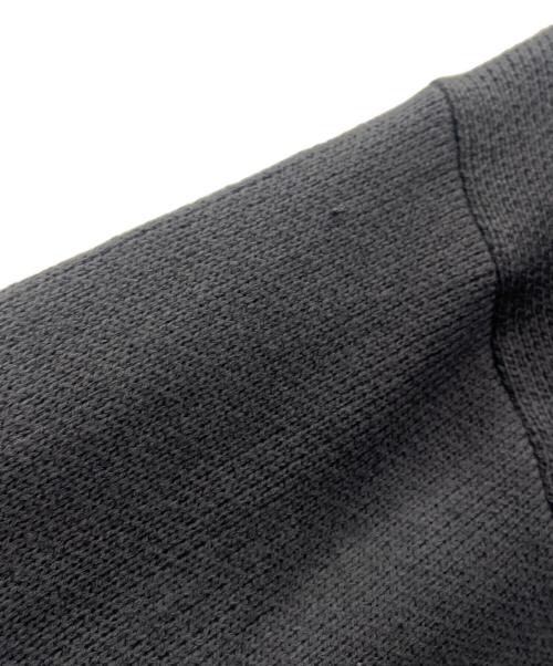 loose（ルーズ）loose (ルーズ) Loose  ボリュームスリーブオーバーニットカーディガン　厚手カーディガン グレー サイズ:Mの古着・服飾アイテム