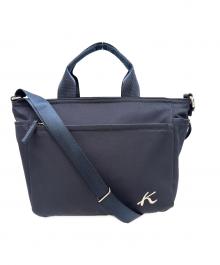 KITAMURA（キタムラ）の古着「KITAMURA 　2WAYショルダーバッグ」｜ネイビー