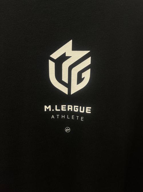 FRAGMENT DESIGN（フラグメントデザイン）FRAGMENT DESIGN (フラグメントデザイン) M.LEAGUE FRAGMENT DESIGN × M.LEAGUE  スウェット ブラック サイズ:Lの古着・服飾アイテム