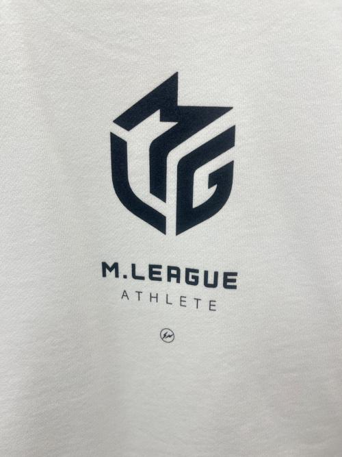 FRAGMENT DESIGN（フラグメントデザイン）FRAGMENT DESIGN (フラグメントデザイン) M.LEAGUE FRAGMENT DESIGN × M.LEAGUE スウェット ホワイト サイズ:Lの古着・服飾アイテム