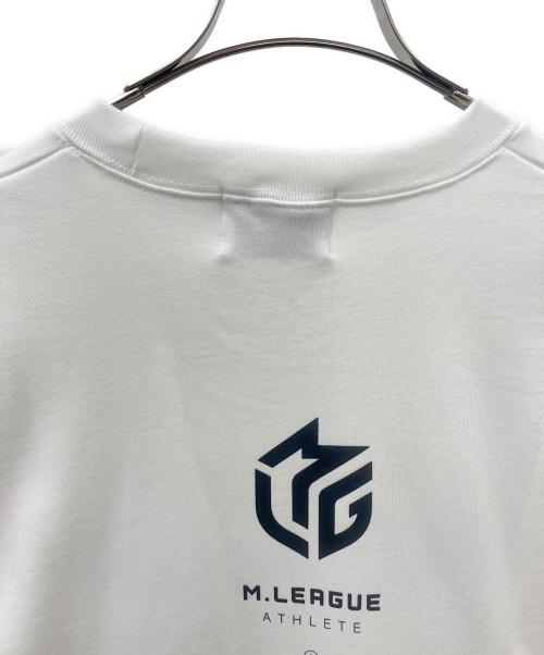 FRAGMENT DESIGN（フラグメントデザイン）FRAGMENT DESIGN (フラグメントデザイン) M.LEAGUE FRAGMENT DESIGN × M.LEAGUE スウェット ホワイト サイズ:Lの古着・服飾アイテム