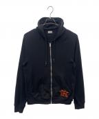DIESELディーゼル）の古着「DIESEL　ジップパーカー」｜ブラック