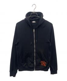 DIESEL（ディーゼル）の古着「DIESEL　ジップパーカー」｜ブラック