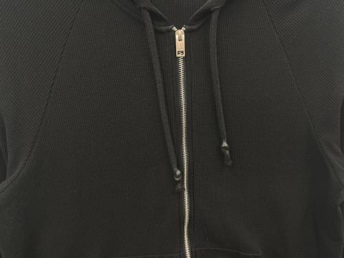 DIESEL（ディーゼル）DIESEL (ディーゼル) DIESEL　ジップパーカー ブラック サイズ:Lの古着・服飾アイテム