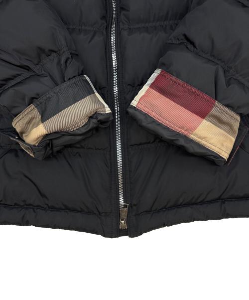 BLACK LABEL CRESTBRIDGE（ブラックレーベル クレストブリッジ）BLACK LABEL CRESTBRIDGE (ブラックレーベル クレストブリッジ) BLACK LABEL CRESTBRIDGE　ダウンジャケット ブラック サイズ:LLの古着・服飾アイテム