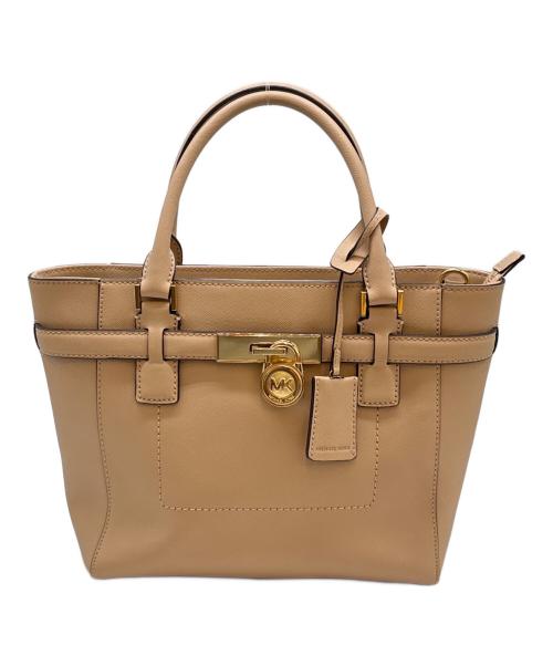 MICHAEL KORS（マイケルコース）MICHAEL KORS (マイケルコース) MICHAEL KORS 　2WAYバッグ ベージュの古着・服飾アイテム