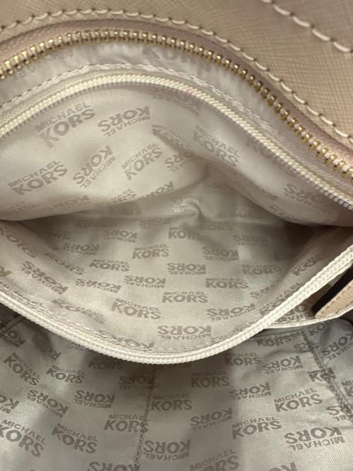MICHAEL KORS（マイケルコース）MICHAEL KORS (マイケルコース) MICHAEL KORS 　2WAYバッグ ベージュの古着・服飾アイテム