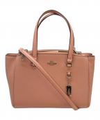 COACHコーチ）の古着「COACH 　2WAYバッグ」｜ピンク
