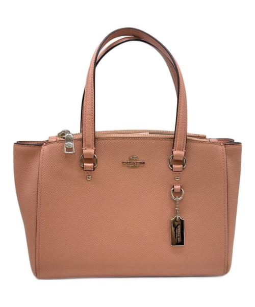 COACH（コーチ）COACH (コーチ) COACH 　2WAYバッグ ピンクの古着・服飾アイテム
