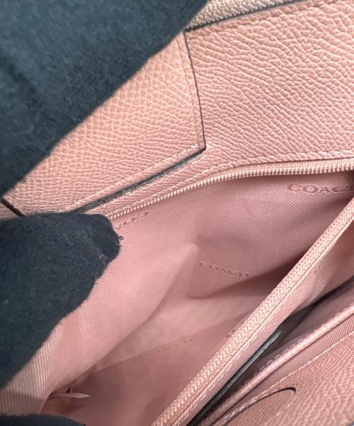 COACH（コーチ）COACH (コーチ) COACH 　2WAYバッグ ピンクの古着・服飾アイテム