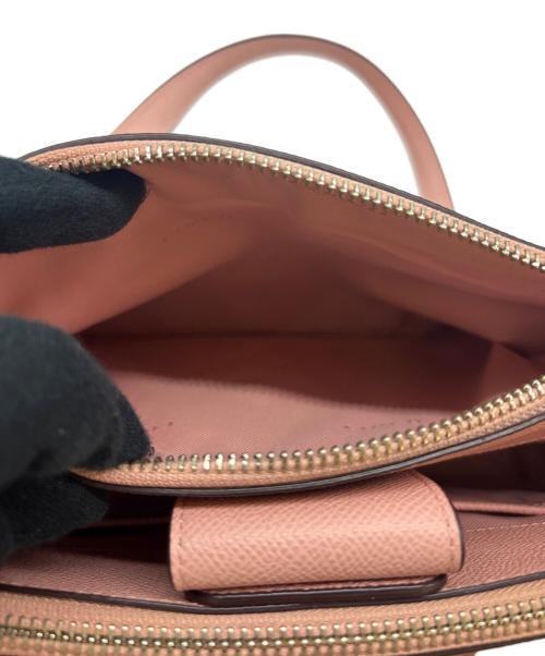 COACH（コーチ）COACH (コーチ) COACH 　2WAYバッグ ピンクの古着・服飾アイテム