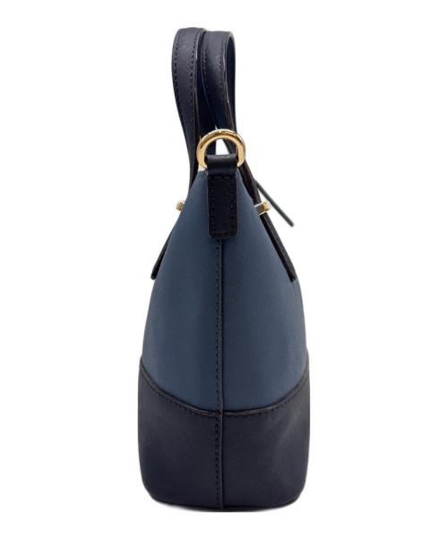 Kate Spade（ケイトスペード）Kate Spade (ケイトスペード) Kate Spade 　2WAYバッグ ブルー×ネイビーの古着・服飾アイテム