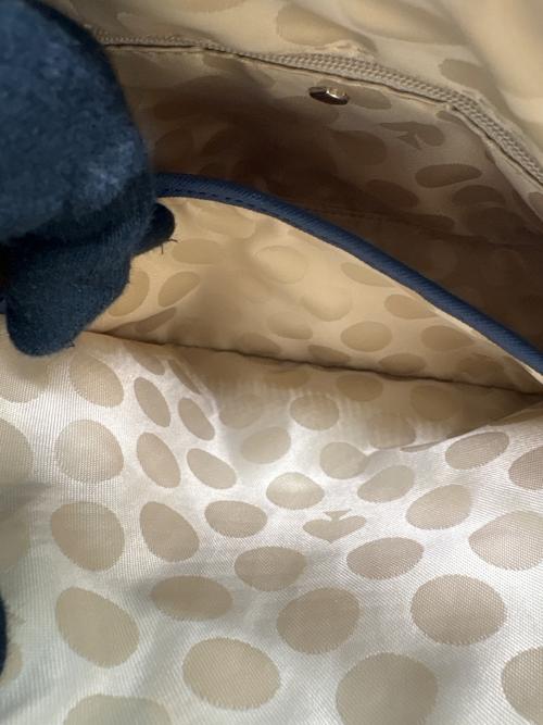 Kate Spade（ケイトスペード）Kate Spade (ケイトスペード) Kate Spade 　2WAYバッグ ブルー×ネイビーの古着・服飾アイテム