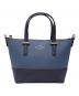 Kate Spade (ケイトスペード) Kate Spade 　2WAYバッグ ブルー×ネイビー：4000円