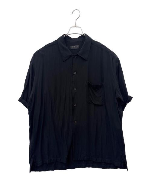 s'yte（サイト）s'yte (サイト) s'yte　半袖シャツ ブラック サイズ:3の古着・服飾アイテム