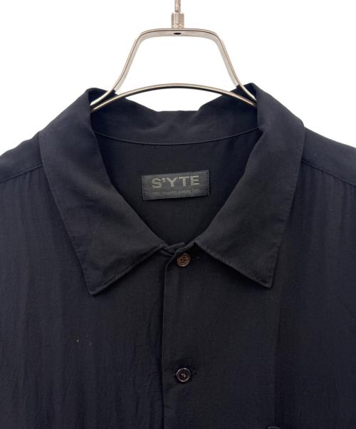 s'yte（サイト）s'yte (サイト) s'yte　半袖シャツ ブラック サイズ:3の古着・服飾アイテム