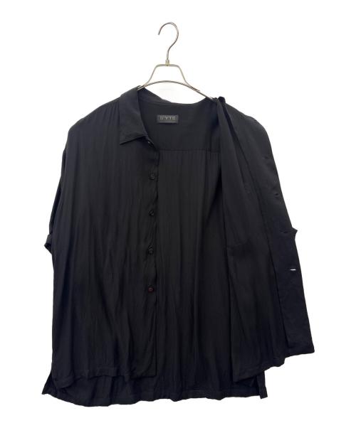 s'yte（サイト）s'yte (サイト) s'yte　半袖シャツ ブラック サイズ:3の古着・服飾アイテム
