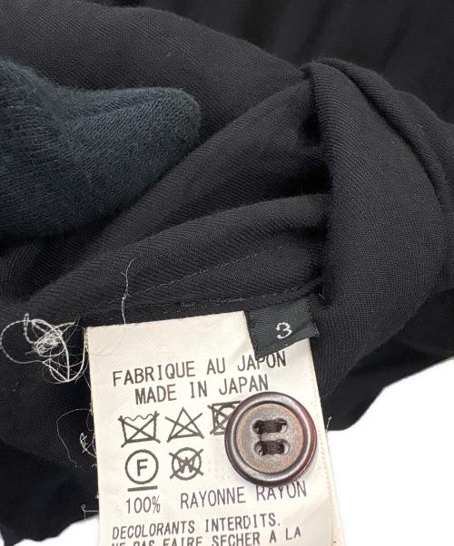 s'yte（サイト）s'yte (サイト) s'yte　半袖シャツ ブラック サイズ:3の古着・服飾アイテム