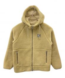 HELLY HANSEN（ヘリーハンセン）の古着「HELLY HANSEN　ファイバーパイルフーディー」｜ベージュ