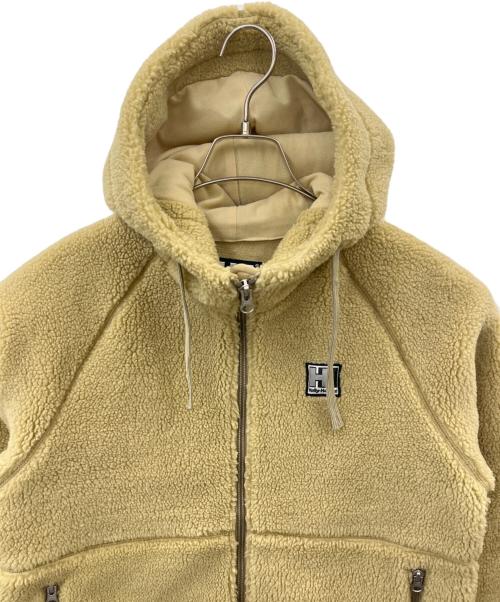HELLY HANSEN（ヘリーハンセン）HELLY HANSEN (ヘリーハンセン) HELLY HANSEN　ファイバーパイルフーディー ベージュ サイズ:WMの古着・服飾アイテム