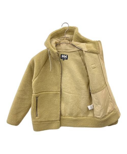 HELLY HANSEN（ヘリーハンセン）HELLY HANSEN (ヘリーハンセン) HELLY HANSEN　ファイバーパイルフーディー ベージュ サイズ:WMの古着・服飾アイテム