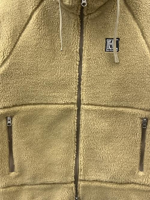 HELLY HANSEN（ヘリーハンセン）HELLY HANSEN (ヘリーハンセン) HELLY HANSEN　ファイバーパイルフーディー ベージュ サイズ:WMの古着・服飾アイテム