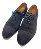 JOHN LOBBジョンロブ）の古着「JOHN LOBB　SEYMOUE　スウェードシューズ」｜ブラック