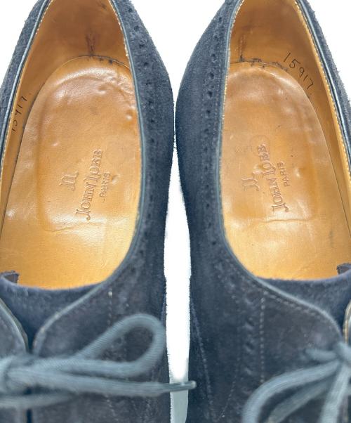 JOHN LOBB（ジョンロブ）JOHN LOBB (ジョンロブ) JOHN LOBB　SEYMOUE　スウェードシューズ ブラック サイズ:不明の古着・服飾アイテム