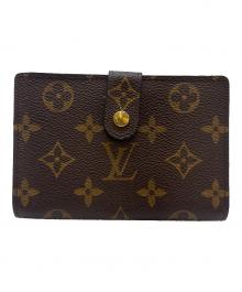 LOUIS VUITTON（ルイ ヴィトン）の古着「LOUIS VUITTON 　モノグラム 　ポルトモネ・ビエ・ヴィエノワ 　2つ折り財布」｜ブラウン