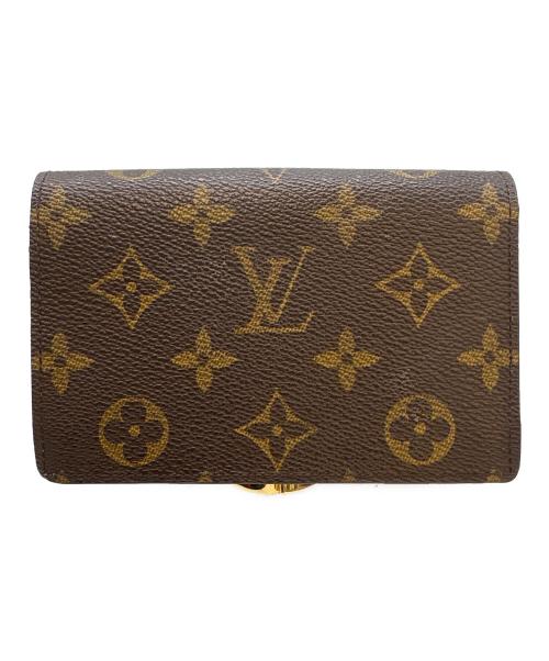 LOUIS VUITTON（ルイ ヴィトン）LOUIS VUITTON (ルイ ヴィトン) LOUIS VUITTON 　モノグラム 　ポルトモネ・ビエ・ヴィエノワ 　2つ折り財布 ブラウンの古着・服飾アイテム