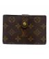 LOUIS VUITTON（ルイ ヴィトン）の古着「LOUIS VUITTON 　モノグラム 　ポルトモネ・ビエ・ヴィエノワ 　2つ折り財布」｜ブラウン