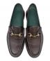 GUCCI (グッチ) GUCCI  ビットローファー ブラウン サイズ:11：30000円