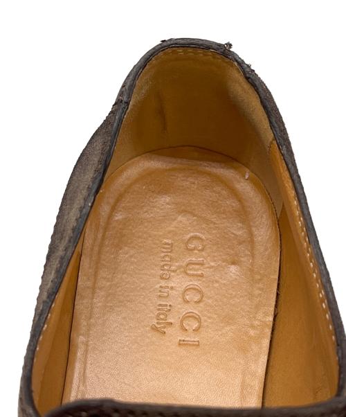GUCCI（グッチ）GUCCI (グッチ) GUCCI  タッセルローファー ブラウン サイズ:10の古着・服飾アイテム