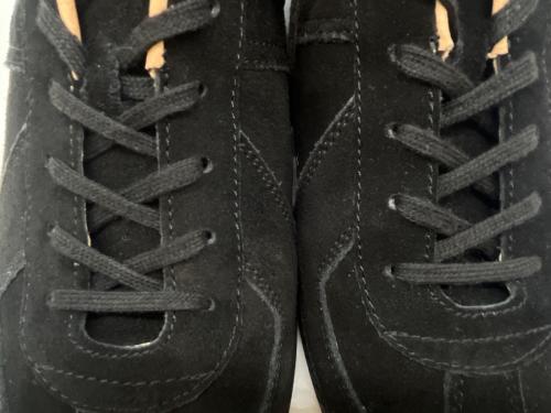 GERMAN TRAINER（ジャーマントレーナー）GERMAN TRAINER (ジャーマントレーナー) GERMAN TRAINER　スニーカー ブラック サイズ:41の古着・服飾アイテム