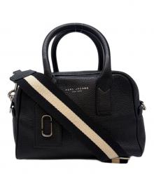 MARC JACOBS（マークジェイコブス）の古着「MARC JACOBS ゴッサム スモール バウレット　2WAYバッグ」｜ブラック