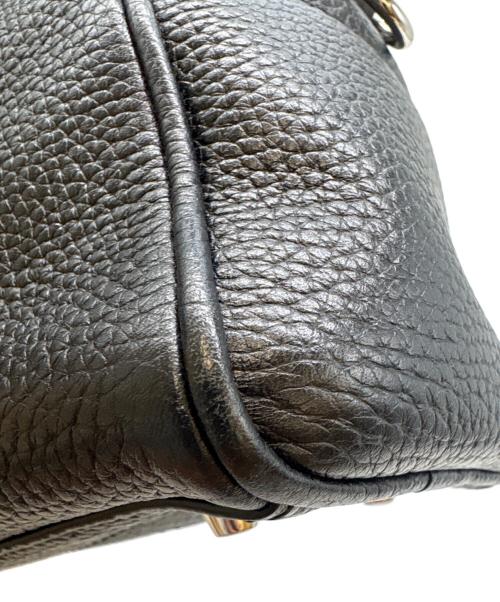 MARC JACOBS（マークジェイコブス）MARC JACOBS (マークジェイコブス) MARC JACOBS ゴッサム スモール バウレット　2WAYバッグ ブラックの古着・服飾アイテム