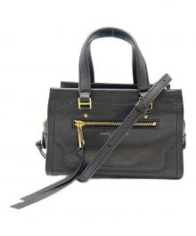 MARC JACOBS（マークジェイコブス）の古着「MARC JACOBS 　ミニ クルーザー 　2WAYショルダーバッグ」｜ブラック
